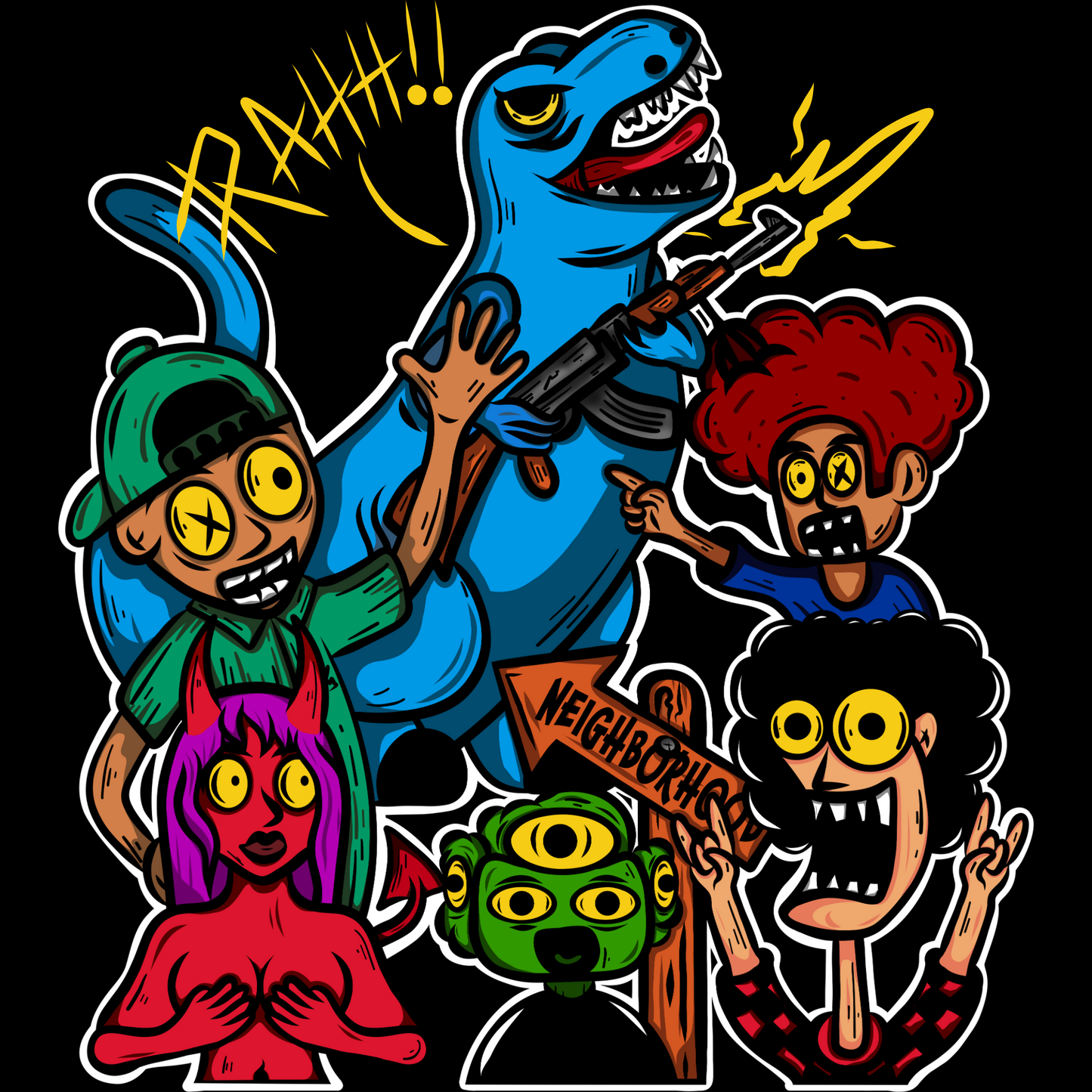 Neighborhood! Moletom