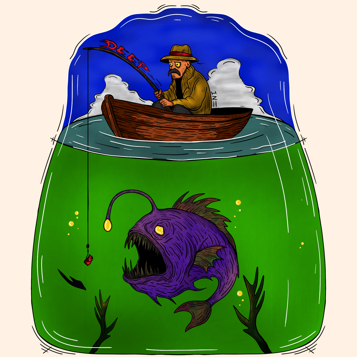 Deep In! Camiseta