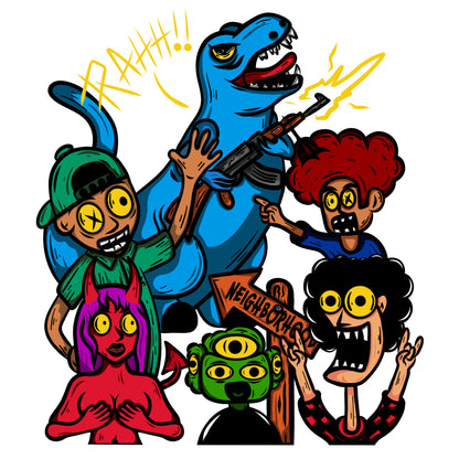 Neighborhood! Moletom