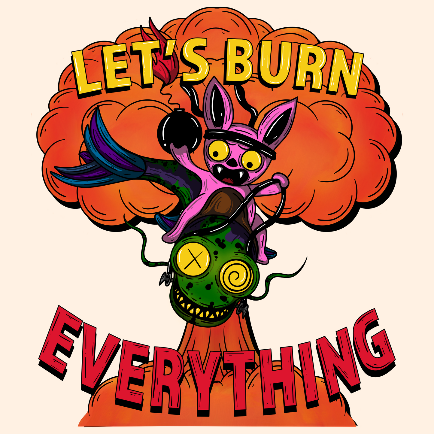 Burn! Oversized