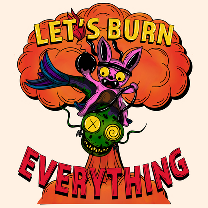 Burn! Camiseta
